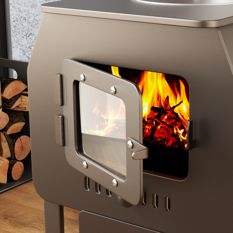 Small Windmill Door Internet Celebrity Stove