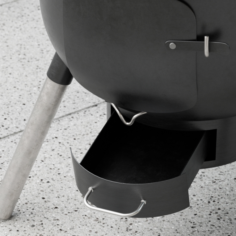 Integrated Wood Stove 73cm