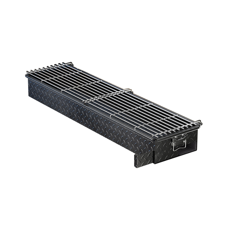 How does the mesh density of a barbecue stove affect the evenness of food heating?